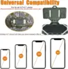 Tactical MOLLE Phone Holder, Folding Navigation Board, Cellphone Hold Gear, Airsoft Hunting Vest Accessories 4