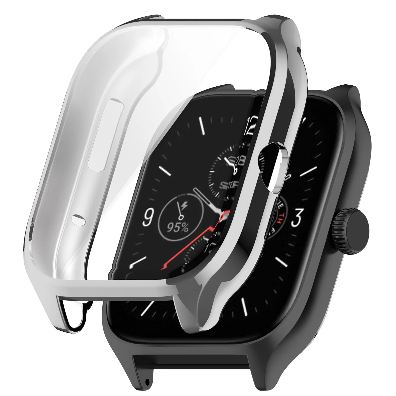 Strap Case Protector for Amazfit GTS 4 Smart Watch Accessories Metal Mesh Bracelets for Amazfit GTS 4 Wrist Band Cover Bumper