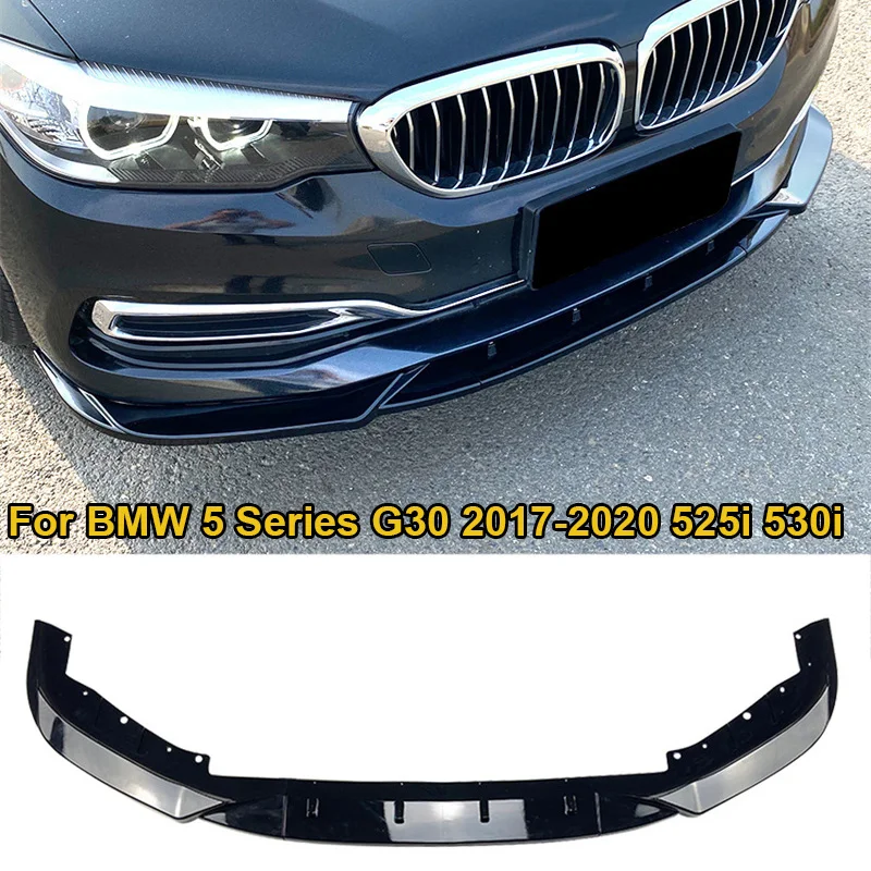 

Комплект защитных накладок на передний бампер для BMW 5 серии G30 525i 530i 2017-2020
