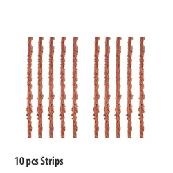 Ultimate Tubeless Tire Repair Kit - Premium Rubber Plugs & Insertion Tool (10pcs Strings)