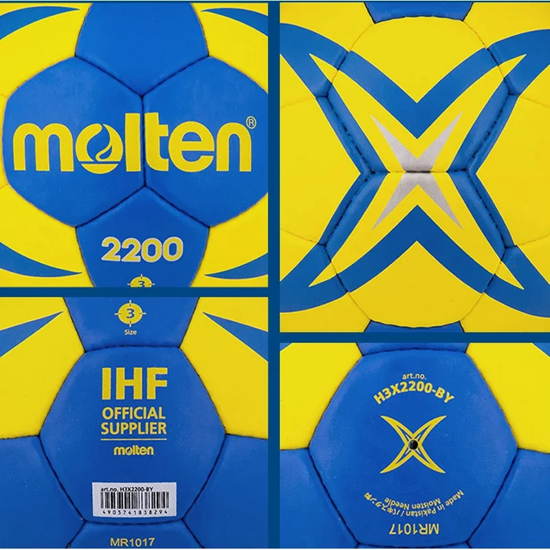 Molten Handball Balls Official Standard Size 0/1/2/3 PU Men Child Outdoor Indoor Training Match Competition Ball Team handebol