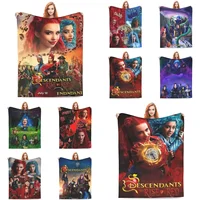 Descendants 4 Blanket Travel Flannel Bedding Throws For Bedroom Super Warm Design Quality Bedspread Gift Idea 1