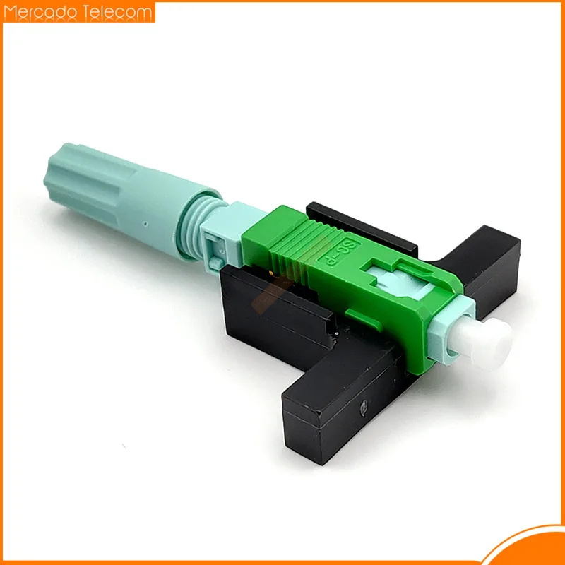 Free Shipping New SC APC UPC 58mm SM Single Mode Optical Connector FTTH Tool Cold Connector Tool SC UPC Fiber Quick Connector