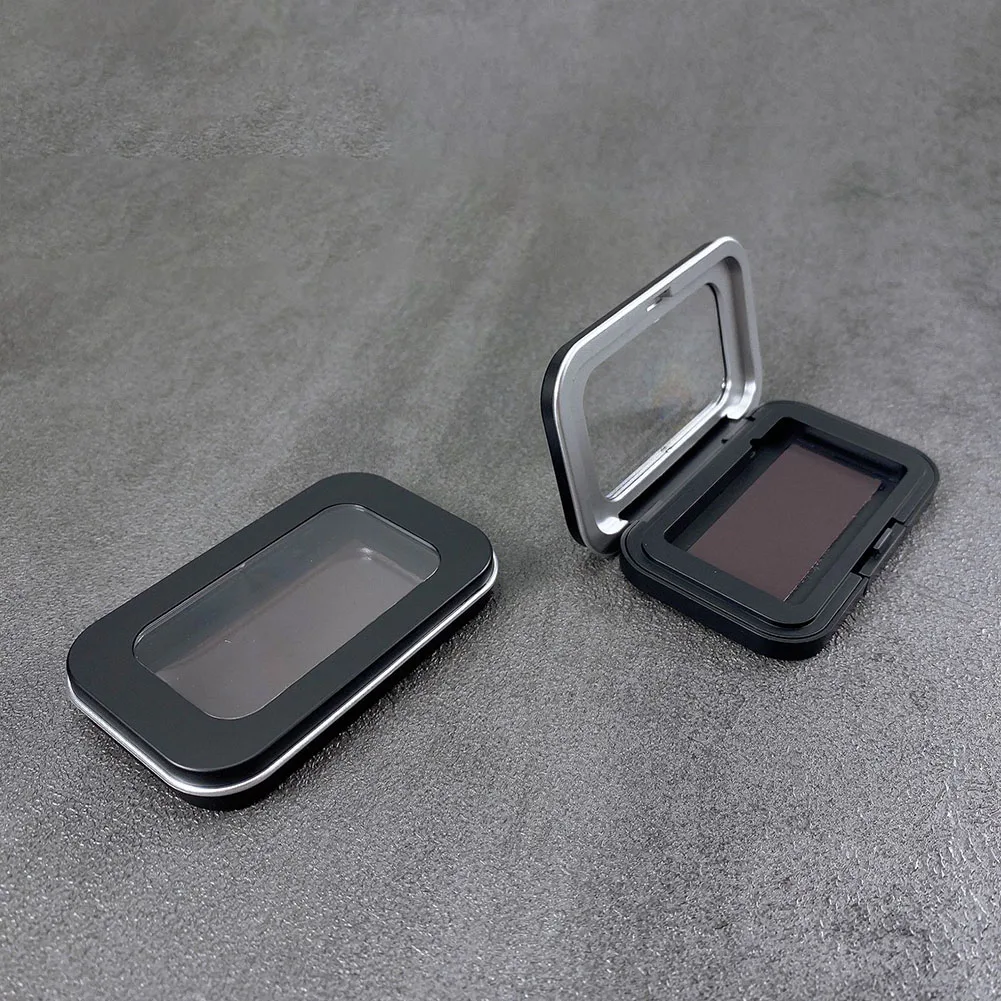 Black Rectangle Sewing Needle Storage Case Magnetic Embroidery Needles Holder Buttons Pins Workbox Box For iron Material