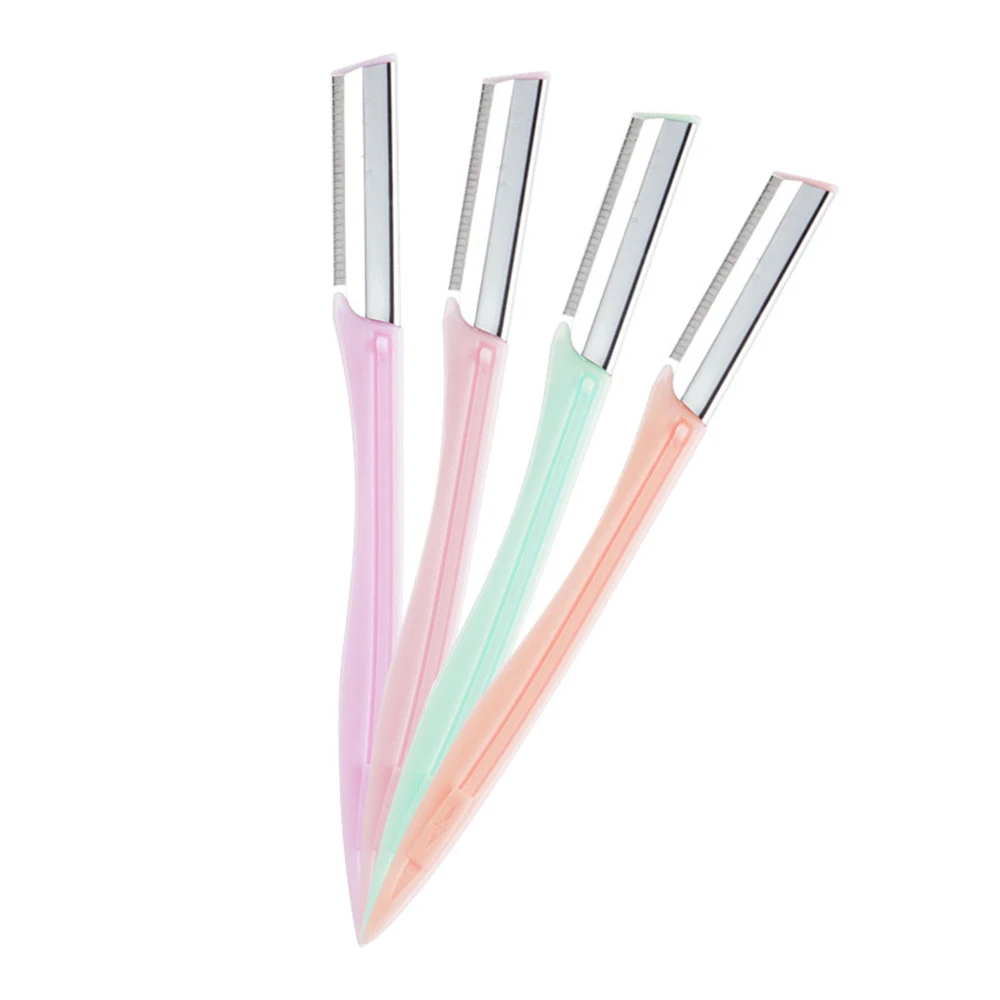 Eye Brow Epilation Beauty Tool Face Razor Makeup Tool Eyebrow Trimmer Anti-scratch Portable Eyebrow Shaver Blade Cosmetics