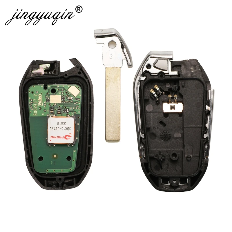 Jingyuqin-per-Citroen-DS4-DS5-433MHz-PCF7953-ID46-Hitag2-Chip-di-Smart-Keyless-Go-VA2-HU83.jpg Keyforkess per Citroen DS4 DS5 433MHz PCF7953 ID46 Hitag2 Chip di Smart Keyless Go VA2 HU83 Ricambi Originali Chiave A Distanza 3BTN Originale Della Fabbrica - Jingyuqin per Citroen DS4 DS5 433MHz PCF7953 ID46 Hitag2 Chip di Smart Keyless Go VA2 HU83