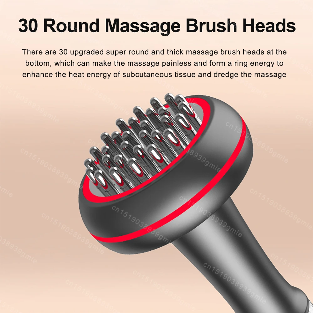 Intelligent Electric Meridian Brush Portable Massager Gua Sha Meridian Dredging Vacuum Suction Anti Cellulite Beauty Apparatus