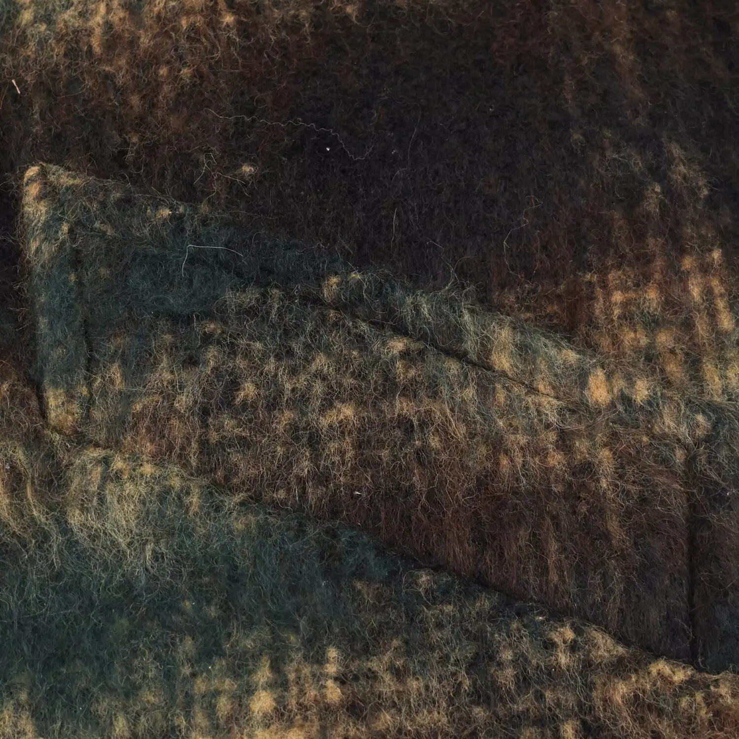 Women Vintage Plaid Coat Female Turn-Down Collar Single Breasted Long Sleeved Pocket Overcoat Loose Casual Outwear Streetwear