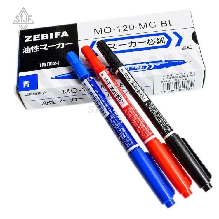 CCL Anti-Alet-Leiterplatte, Tintenmarker, Doppelstift für DIY-Leiterplatte (rot, blau, schwarz) – Detail 1