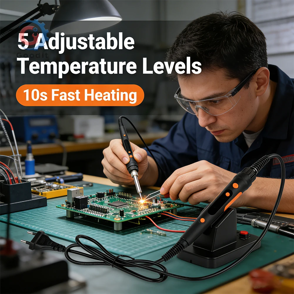 Fer à souder 80-150W 180-520°C réglable chauffage rapide 10s