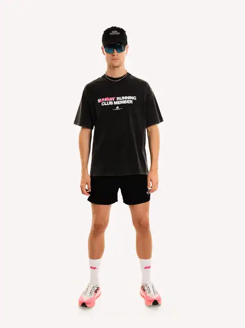 Washed Oversized T-shirt Sexiest Running Club Member T-Shirt Another Cotton Lab Men Women Short Sleeve High Quality Cotton Tee 3