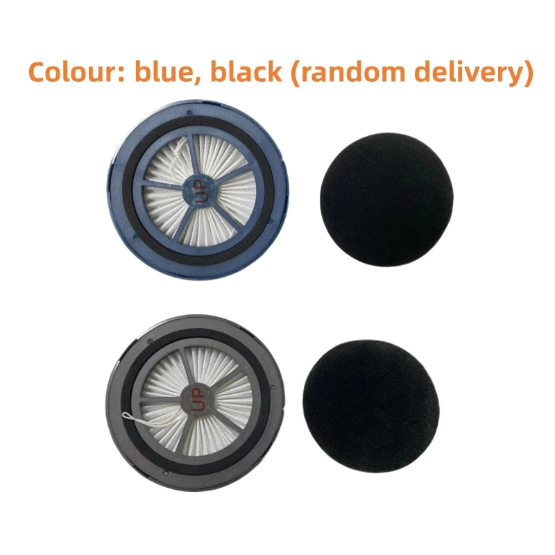 1xHEPA Filter+1x Sponge Filter for Proscenic P10 P10 P11 Smart Ultenic U11 Handheld Wireless Vacuum Cleaner Spare Replacement