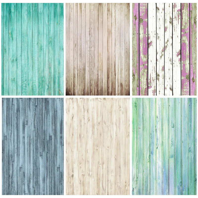 

Wood Floor Wooden Board Texture Photography Backdrops Props Vintage Newborn Baby Portrait Photo Studio Background WQ-01