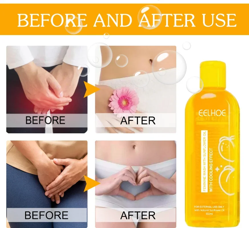 Women's shower gel body private parts clean antipruritic refreshing oil control moisturizing fragrance anti itch Bath skin care