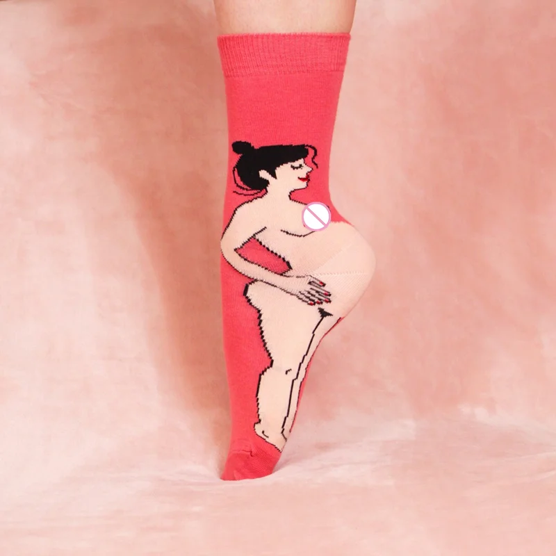 Pregnant Woman Socks Cotton Terry Socks Pregnant Women Cartoon Thick Warm pregnant women socks
