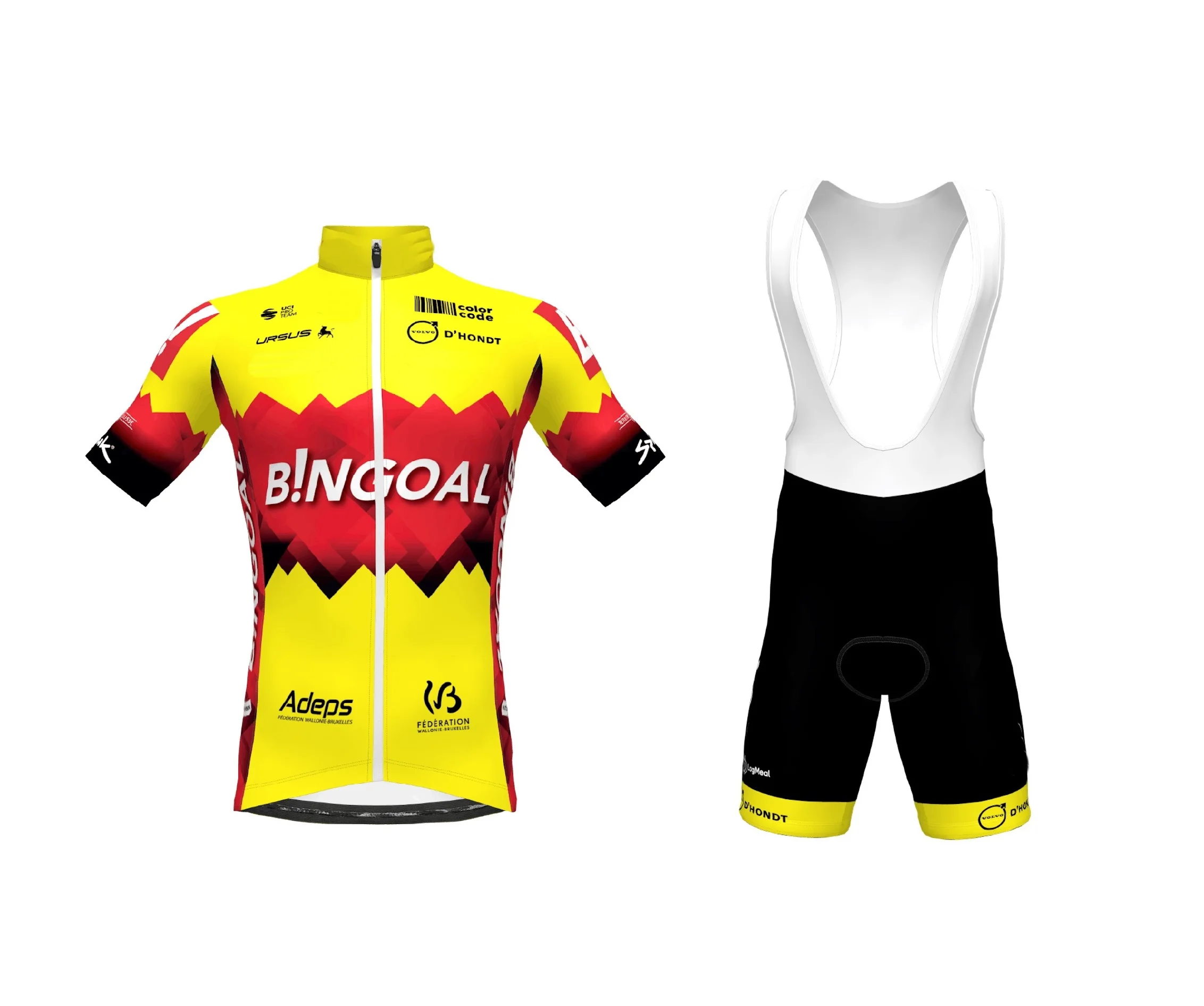 LASERCUT2023BINGOALPAUWELSSAUCESWBTEAMFLUOSHORTSLEEVECYCLING