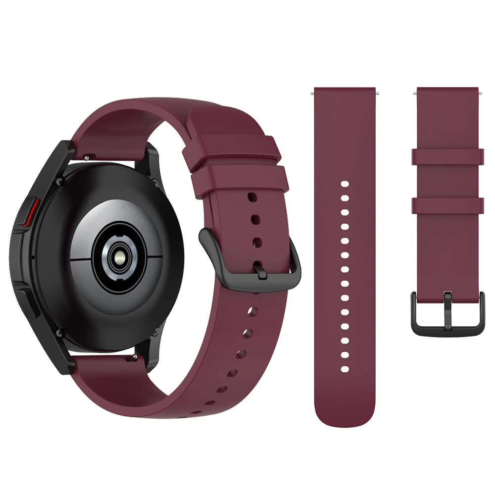 Silicone Smartwatch Band – Versatile 20mm/22mm Sports Strap