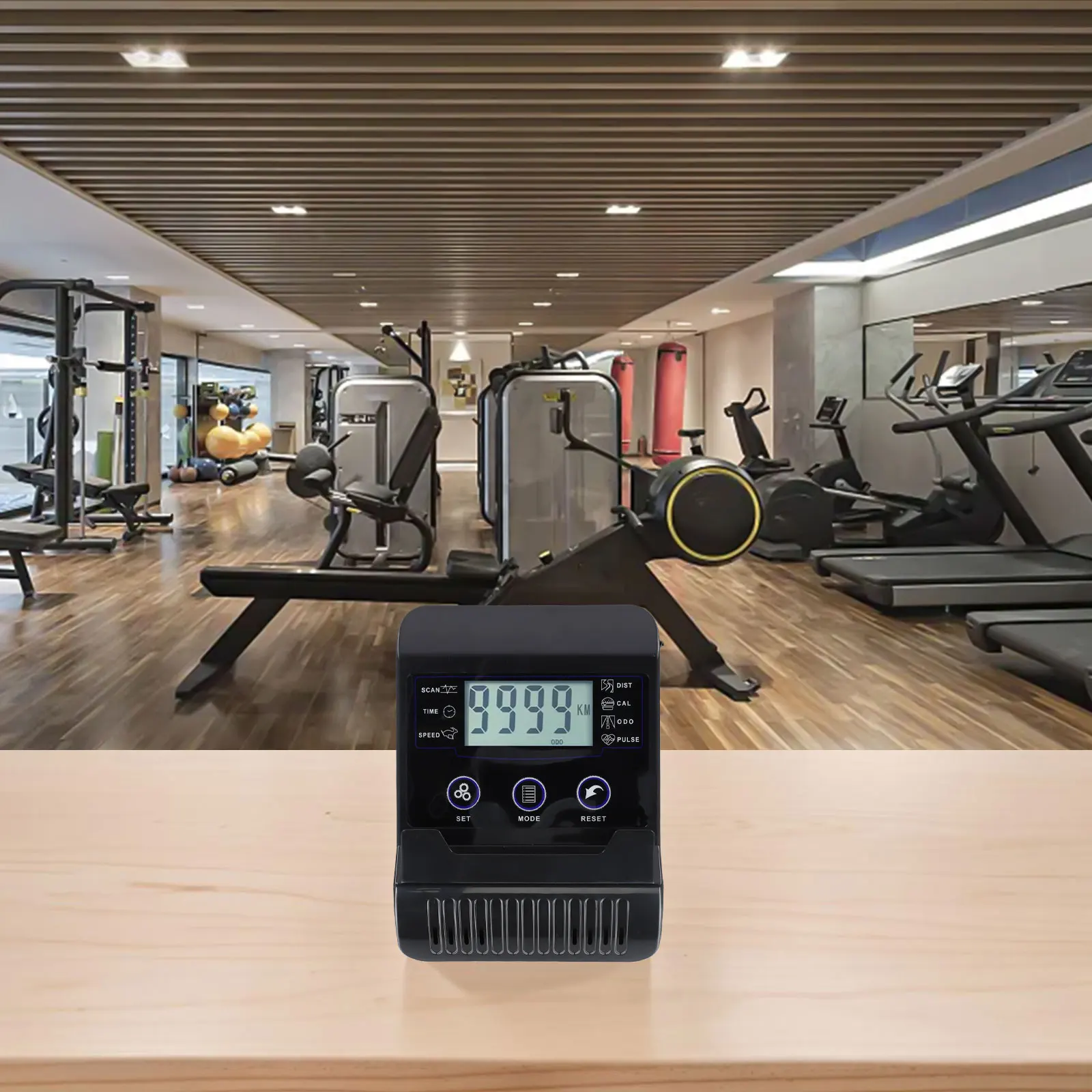 For Indoor Cycling Heart Rate Detection Electronic Meter 157*216*45mm 157*216*45mm Installation Instructions Available