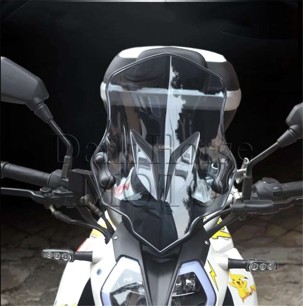 

New Motorcycle Accessories For Benelli 150s Bj150-31 Longer Front Motorcycle Windshield Windscreen
