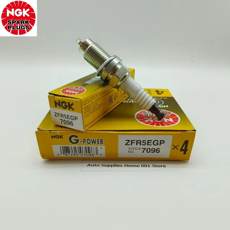 오리지널 NGK ZFR5EGP 7096 레이저 플래티넘 점화 플러그, 폭스바겐 비틀 골프 폴로 마고탄 파사트 라비다 스코다 크리스탈용, 4 개