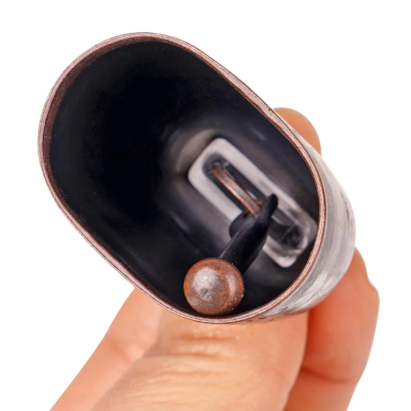 Weiden Eisen Glocke Anti Verloren Glocke Kuh Pferd Schafe Glocke Retro Glocke Hund Katze Kragen Glocke für Rinder Ziege Bauernhof Tier schafe 1/2 Stücke – Detail 7