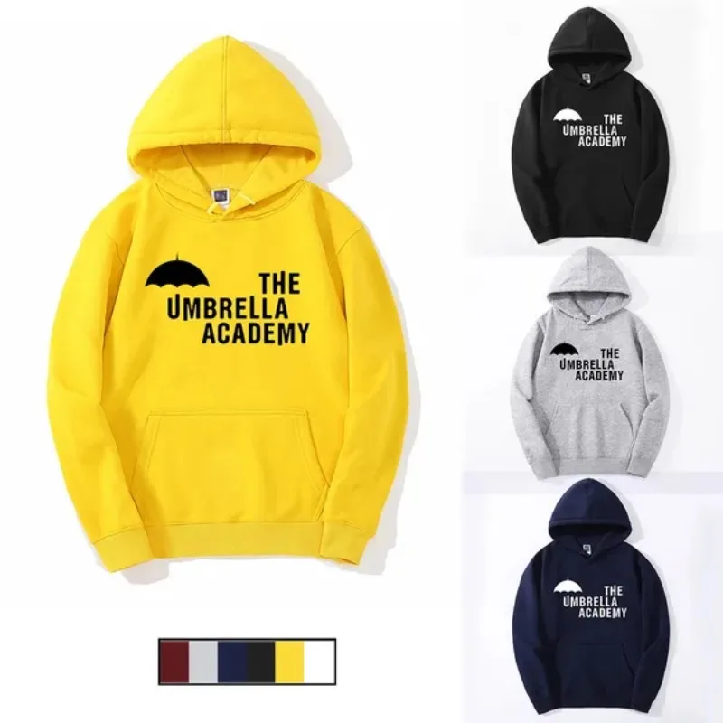 Usa Movie Tv The Umbrella Academy Felpa Con Cappuccio Uomo Donna Moda Casual Manica Lunga Felpa Con Cappuccio Pullover Outdoor Felpa Top