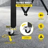 Bi-folding Security Gates Steel Folding Security Gates Flexible Extension Security Gates 360° Rolling Barricade Gates Keyed Gate 5