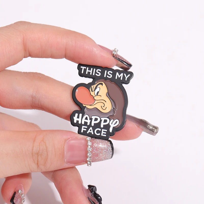 Cartoon Anime Characters Enamel Pins Cute Funny Metal Brooches Lapel Badge Backpack Hat Accessories Jewelry Gift Friends