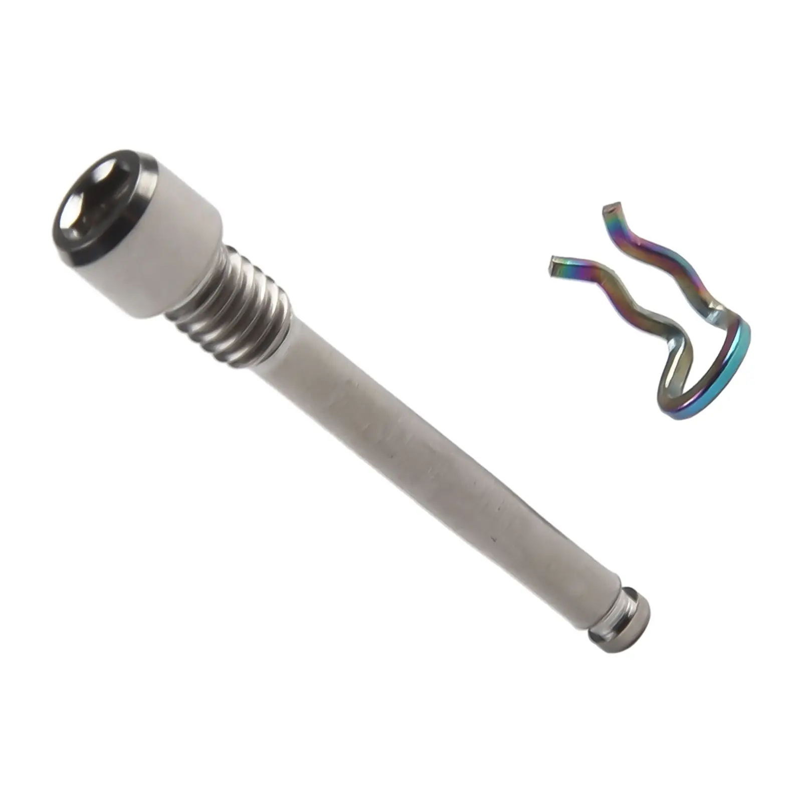 Fahrrad-Hydraulische Scheibenbremsbelag Bolzen Titanlegierung Pin Einsatz Bremssattel Schraube Retainer Pin Für Shimano XTR Ultegra M985/R8070 – Detail 7