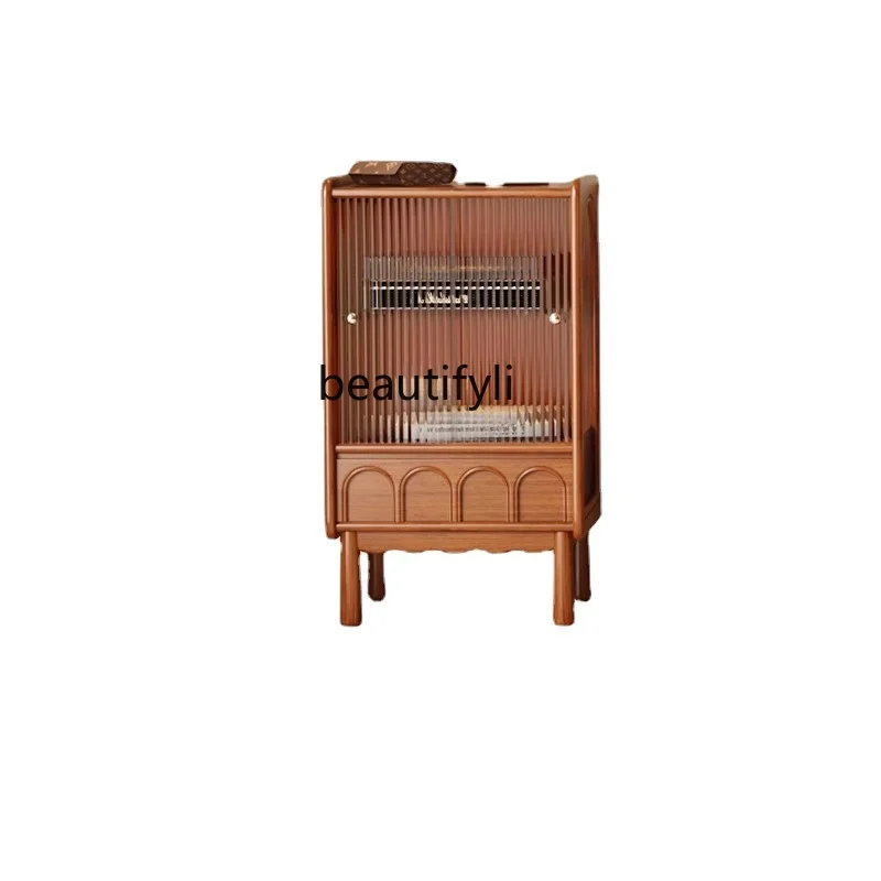 

French Chest of Drawers Wine Cabinet Living Room Storage Cabinet Sideboard Cabinet Tea Cabinet Display Cabinet Made of Glass