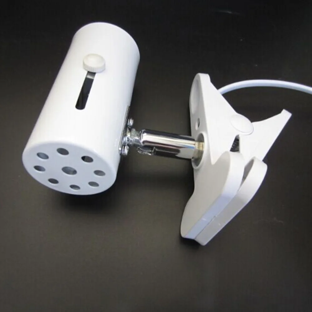 Fish Tank Bulb Clip Reptile Lamp Holder Metal Stand UVA+UVB Turtle Light Clamp with Switch Pet Habitat Heating Light Clip Cover - Image 3