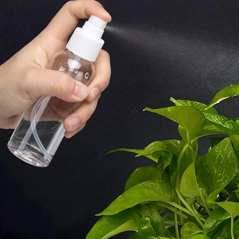 3/5/10pcs Refillable 10ml 30ml 50ml 60ml 100ml Clear PET Plastic Portable Spray Bottle Empty Perfume Container 4