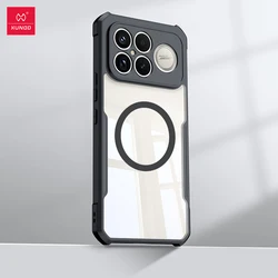 Enhanced Shockproof Phone Case with Camera Protection, Acrylic + TPU Shell in Airbag Design for POCO F8 Pro (Magnetic Ring Case)