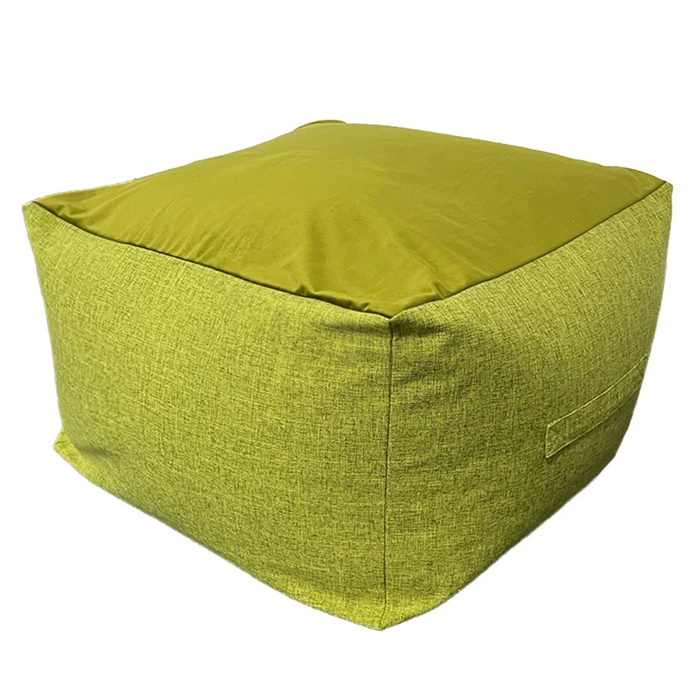 Velvet Bean Bag Set Versatile Shape-Shift Convertible Sofa Bed Living Room Hotel Asian Style Fabric Filling Outdoor