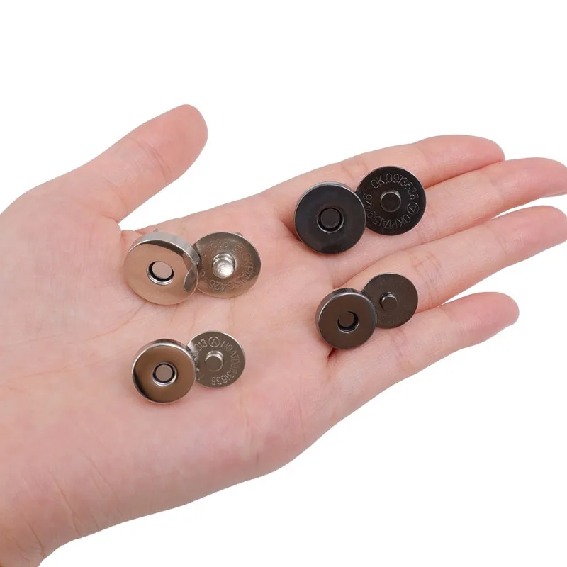 Bag Accessories 3/10set Invisible Magnetic Fastener No-stitch Bag Buttons Wallet Coat Handbags