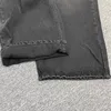 Y/project Retro Washed Distressed Embroidery Patch Logo Straight Loose Jeans Men Women High Quality Hip Hop Fitting Ripped Pants 6