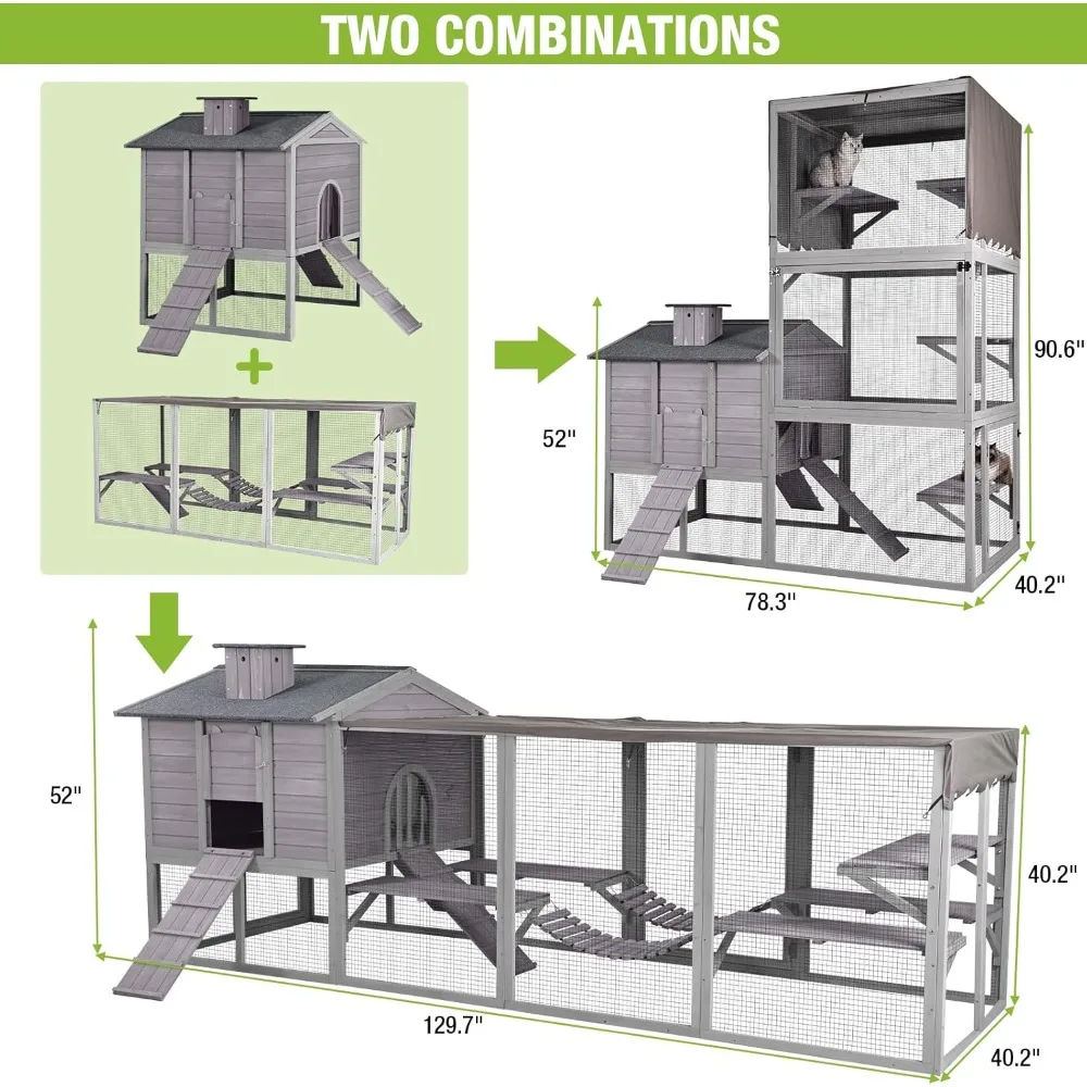 Outdoor Catio Cat Enclosure 3