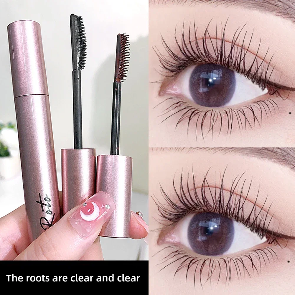 Black Waterproof Mascara For Lengthening And Volume Lashes_voghion.com