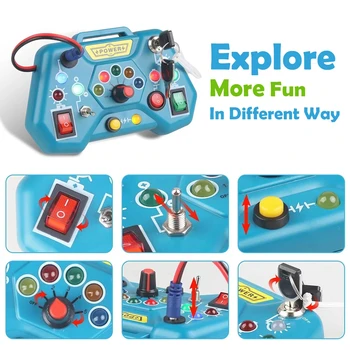 Kids Busy Board, Early Educational Toy, 1