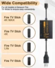 Professional Network Card Adapter 1800mAh Micro USB Power for Amazon Fire TV Sticks Firestick Adapter Support 4K Video 4