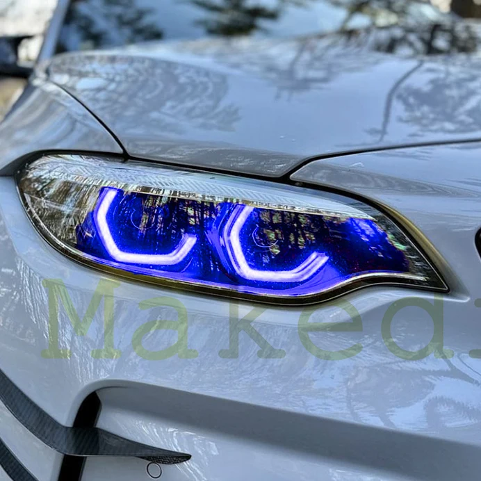 BMW-fullLEDエンジェルアイカーフルLEDヘッドライト BMW3シリーズ 