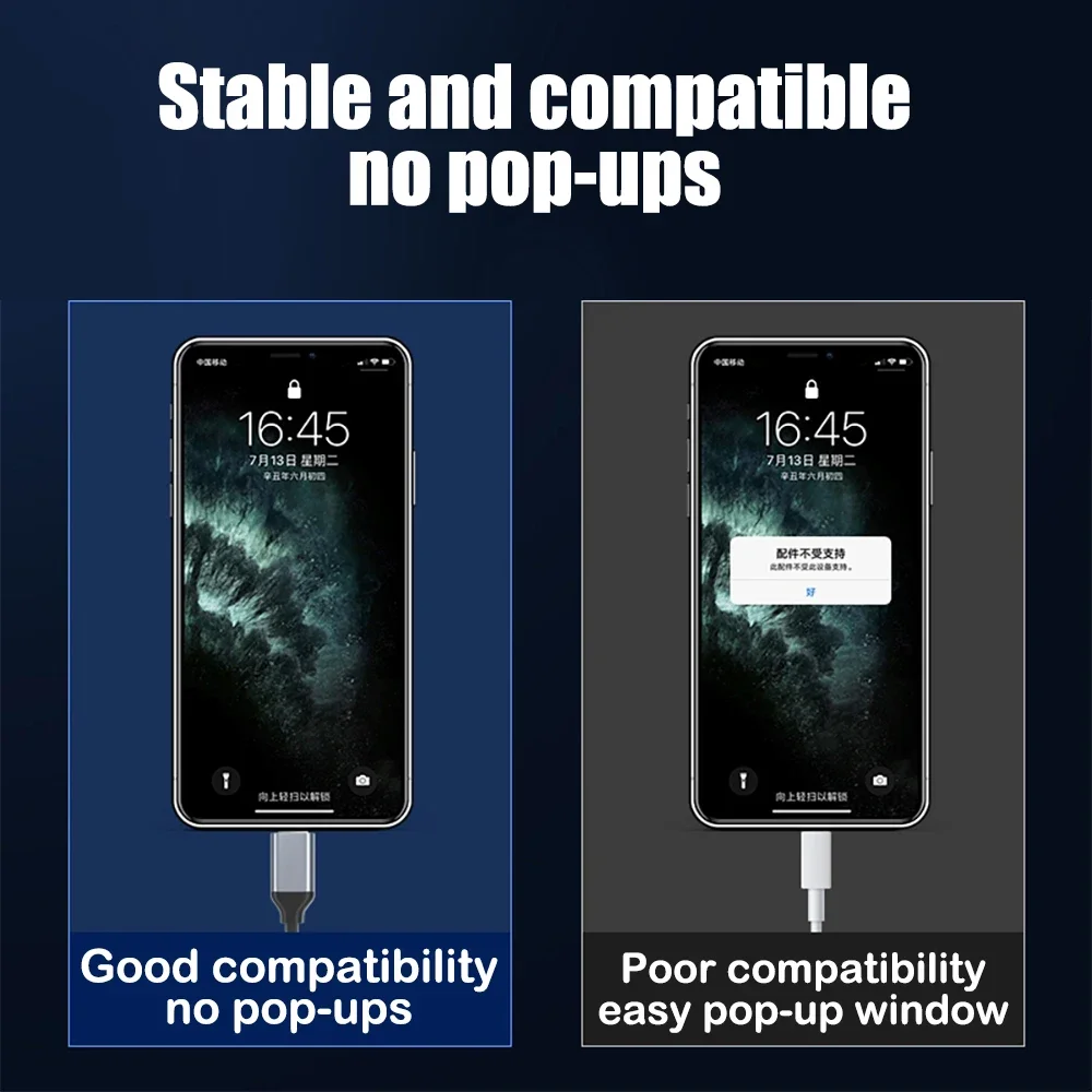 휴대폰용 USB C 타입-3.5mm 잭 이어폰 어댑터, 미니 오디오 케이블, USB C 타입-3.5mm AUX 헤드폰 커넥터, 범용