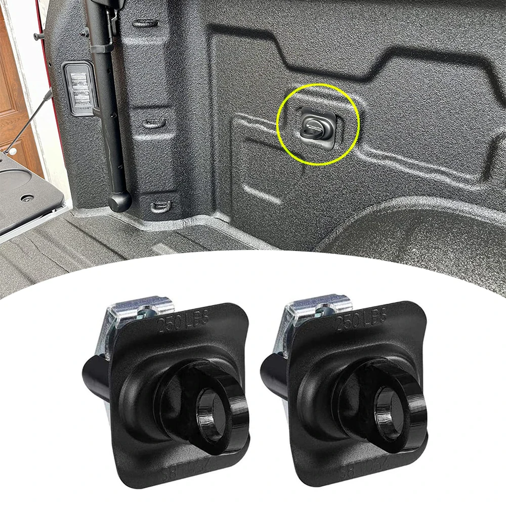 Tie Down Anchors For GMC Canyon Sierra 1500 2500 3500 Chevy Silverado