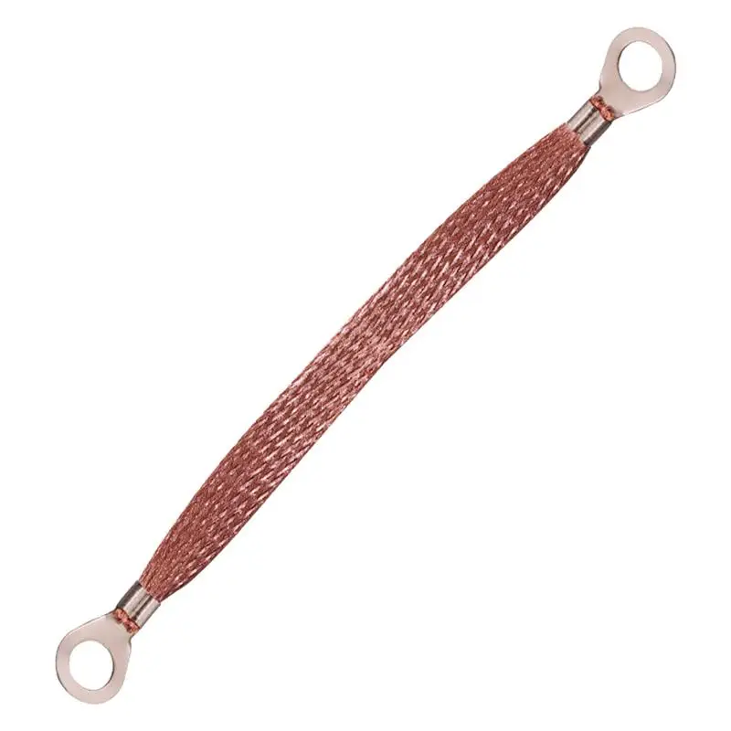 

Ground Straps Automotive Engine Copper Ground Strap With Ring Terminals Universal Car Wire Ground Strap For Cars Grounding