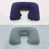 U Shaped Travel Pillow Inflatable Car Neck Pillows Comfortable Soft Support Headrest Cushion 6 Color Airplane Travel Accessories 4
