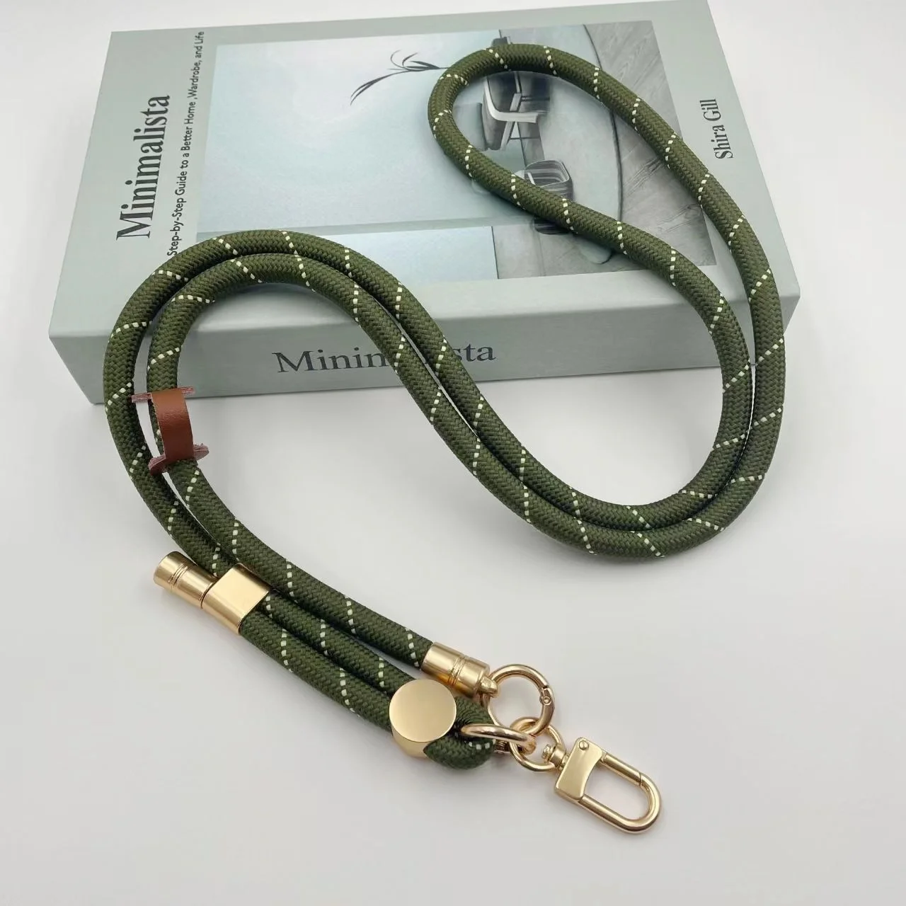 Adjustable Detachable Neck Cord Lanyard with Carabiner and Card Holder, 150cm Length