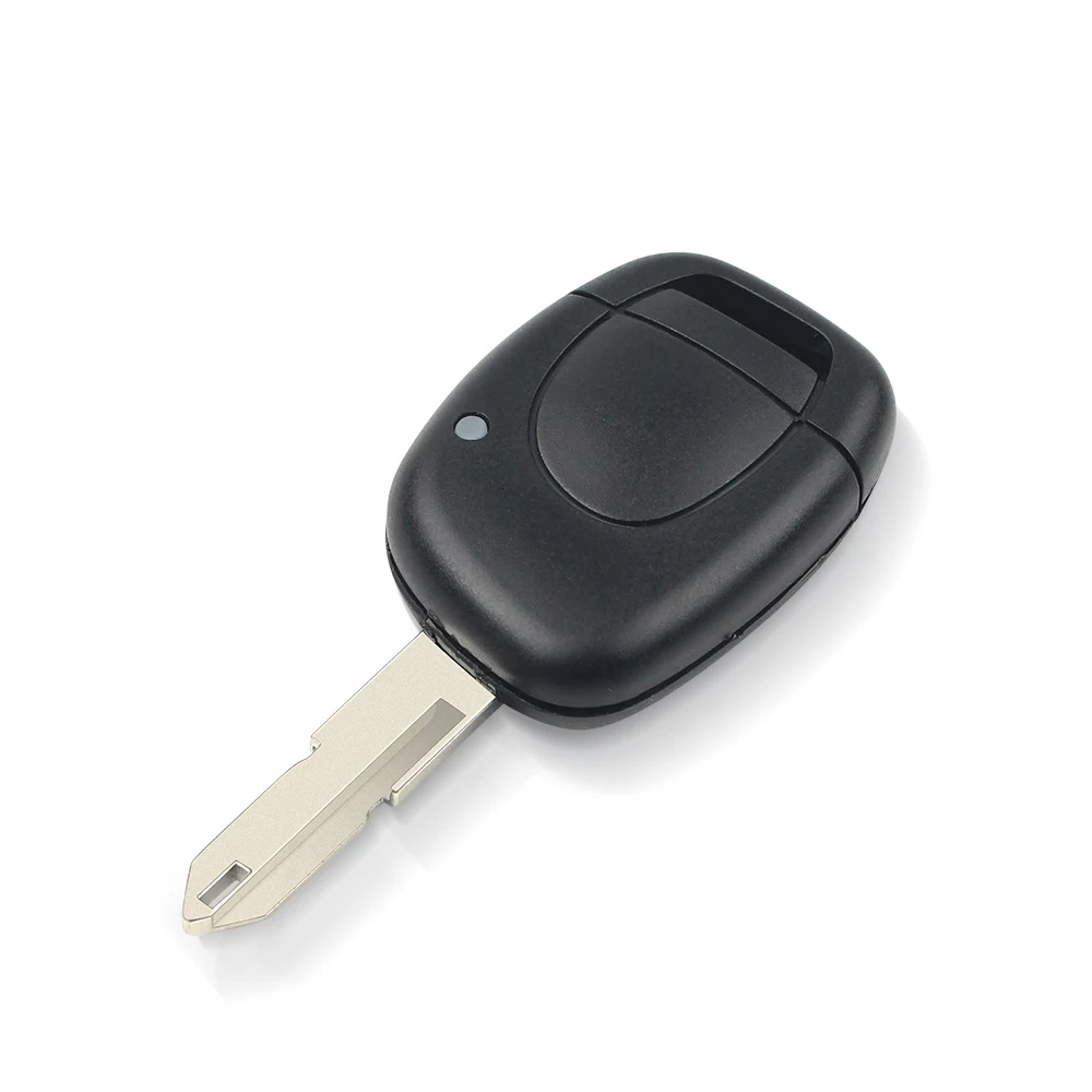 Car key shell car remote key car key key shell 1 Button 433Mhz Car remote key Fit For Renault Clio Master Twingo Kangoo Uncut NE73 VAC102 Blade ID46 PCF7946 Chip shell