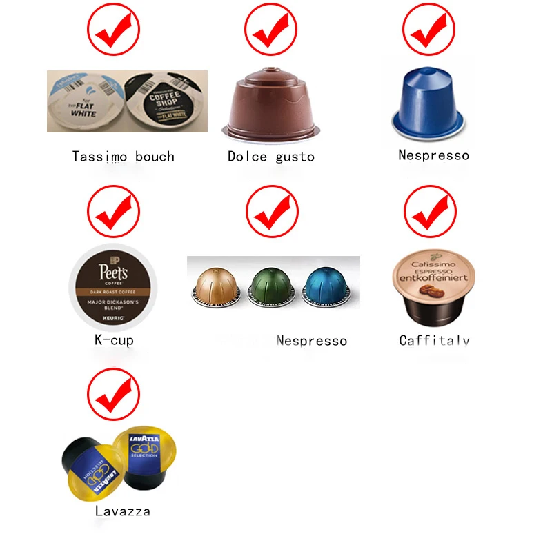 Porte-capsules pour Nespresso, support de rangement, capsules, mural, sans  perçage