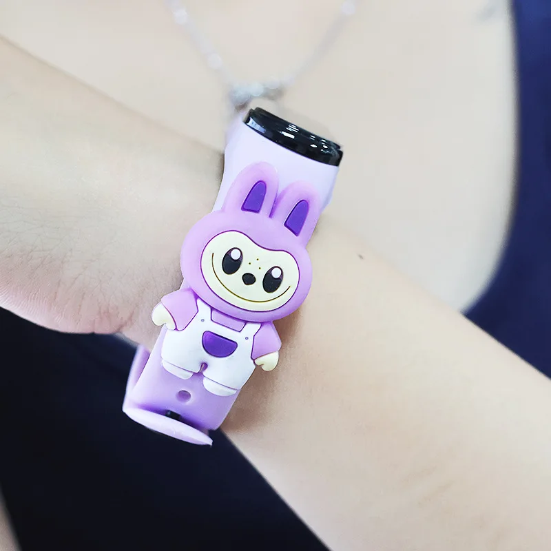 Cartoon LaBuBu Children's Watch Colour Electronic Digital LED Display Watches Fashion Watches Holiday Gift Kids Watches 6