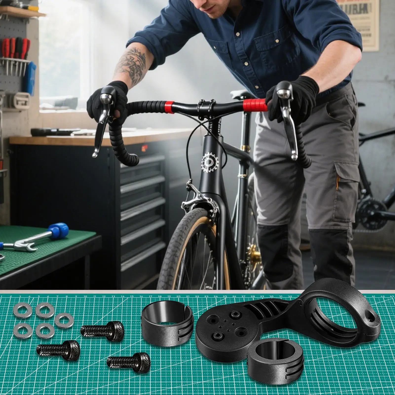 ForGarmins Bike Computer Holder ForGarmins Mount For Edge 1050, 840,540 Road MTBs Computer Bracket Bicycle Product Accessories